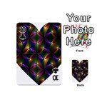 Heart Love Passion Abstract Art Playing Cards 54 (Mini)  Front - Club10