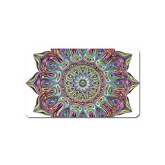 Mandala Decorative Ornamental Magnet (name Card) by Simbadda