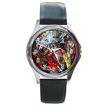 Eden Garden 6 Round Metal Watch Front