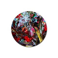 Eden Garden 6 Rubber Coaster (round)  by bestdesignintheworld