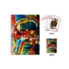 Red Aeroplane 1 Playing Cards (mini)  by bestdesignintheworld