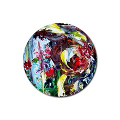 Eden Garden 3 Rubber Round Coaster (4 Pack)  by bestdesignintheworld