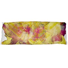 Yellow Rose Body Pillow Case (dakimakura) by aumaraspiritart