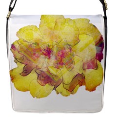 Yellow Rose Flap Messenger Bag (s)