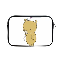 Cute Bear Cartoon Apple Ipad Mini Zipper Cases by Simbadda