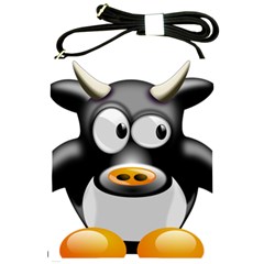 Cow Animal Mammal Cute Tux Shoulder Sling Bags