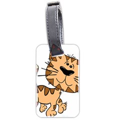 Cats Kittens Animal Cartoon Moving Luggage Tags (two Sides)