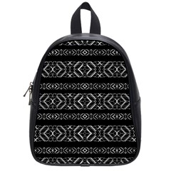 Futuristic Geometric Stripes Pattern School Bag (small) by dflcprints