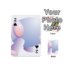 Elephant Playing Cards 54 (mini)  by Simbadda