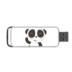 Panda Bear Funny Cute Portable Usb Flash (two Sides) by Simbadda