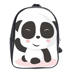 Panda Bear Funny Cute School Bag (xl)