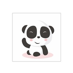 Panda Bear Funny Cute Satin Bandana Scarf by Simbadda