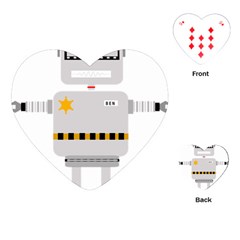 Robot Technology Robotic Animation Playing Cards (Heart) 