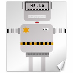 Robot Technology Robotic Animation Canvas 8  x 10 