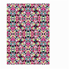 Multicolored Abstract Geometric Pattern Large Garden Flag (two Sides) by dflcprints