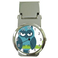 Owl Comic Animal Money Clip Watches by Simbadda