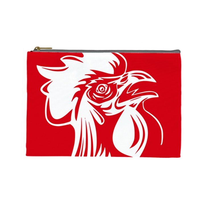 Cock Logo Emblem Symbol France Cosmetic Bag (Large) 