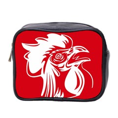 Cock Logo Emblem Symbol France Mini Toiletries Bag 2-side by Simbadda