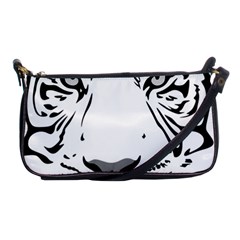 Tiger Pattern Animal Design Flat Shoulder Clutch Bags by Simbadda