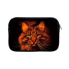 Cat Digiart Artistically Cute Apple Ipad Mini Zipper Cases by Simbadda