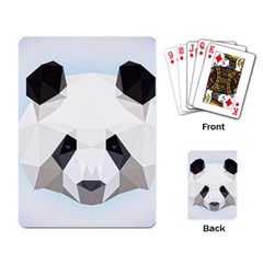 Background Show Graphic Art Panda Playing Card by Simbadda