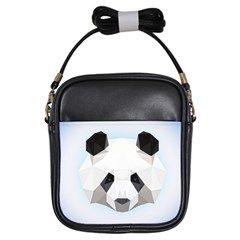 Background Show Graphic Art Panda Girls Sling Bags by Simbadda