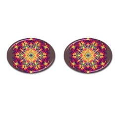 Joyful Living Cufflinks (oval) by aumaraspiritart