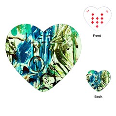 Clocls And Watches 3 Playing Cards (heart)  by bestdesignintheworld