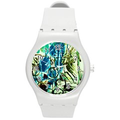 Clocls And Watches 3 Round Plastic Sport Watch (m) by bestdesignintheworld