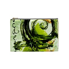 Pagoda Calligraphy 2 Cosmetic Bag (medium)  by bestdesignintheworld