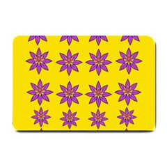 Fantasy Flower In The Happy Jungle Of Beauty Small Doormat  by pepitasart