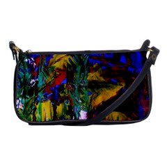 Night At The Foot Of Fudziama 1 Shoulder Clutch Bags by bestdesignintheworld