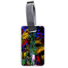 Night At The Foot Of Fudziama 1 Luggage Tags (one Side)  by bestdesignintheworld