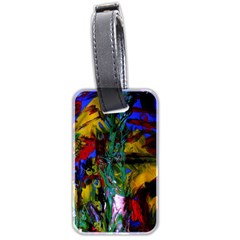 Night At The Foot Of Fudziama 1 Luggage Tags (two Sides) by bestdesignintheworld