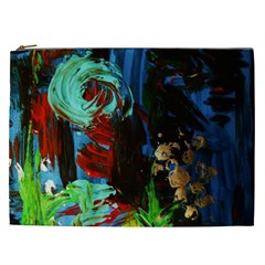 Night At The Foot Of Fudziama 2 Cosmetic Bag (xxl)  by bestdesignintheworld