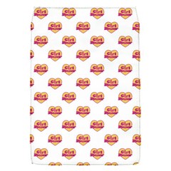 Girl Power Logo Pattern Flap Covers (s)  by dflcprints