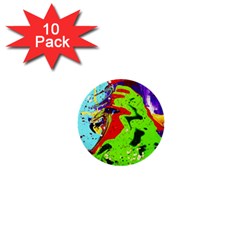 Untitled Island 1 1  Mini Buttons (10 Pack)  by bestdesignintheworld