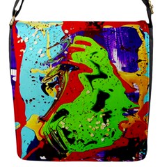 Untitled Island 1 Flap Messenger Bag (s) by bestdesignintheworld