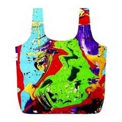 Untitled Island 1 Full Print Recycle Bags (l)  by bestdesignintheworld