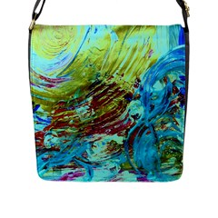 June Gloom 12 Flap Messenger Bag (l)  by bestdesignintheworld