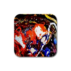 Smashed Butterfly 8 Rubber Square Coaster (4 Pack) 