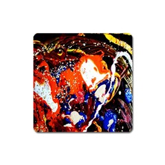 Smashed Butterfly 8 Square Magnet by bestdesignintheworld