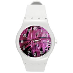 Foundation Of Grammer 3 Round Plastic Sport Watch (m) by bestdesignintheworld