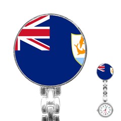 Flag Of Anguilla Stainless Steel Nurses Watch by abbeyz71