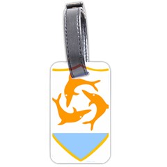 Coat Of Arms Of Anguilla Luggage Tags (one Side)  by abbeyz71