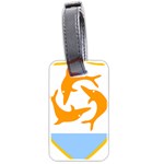 Coat of Arms of Anguilla Luggage Tags (Two Sides) Back