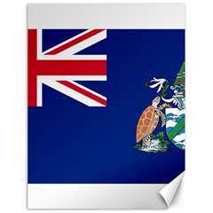 Flag Of Ascension Island Canvas 18  X 24   by abbeyz71