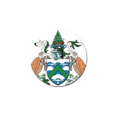Flag Of Ascension Island Golf Ball Marker by abbeyz71