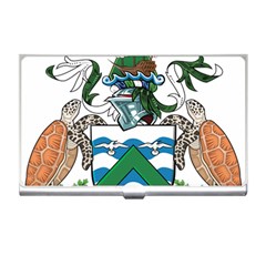 Coat Of Arms Of Ascension Island Business Card Holders by abbeyz71