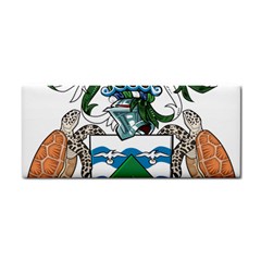 Coat Of Arms Of Ascension Island Hand Towel by abbeyz71